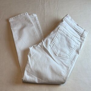 Banana Republic Women's Distressed White Legging Jeans Size 29/8